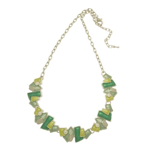 Trio of Greens Necklace