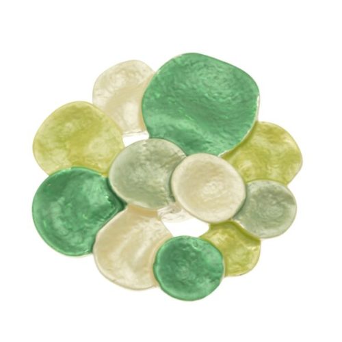 Circles magnetic brooch