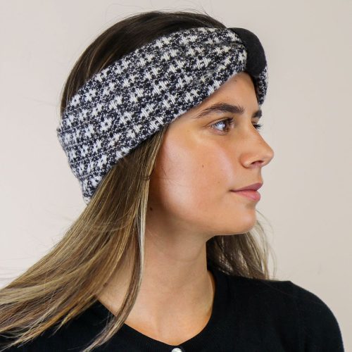 Scandi floral knot headband - assorted colours